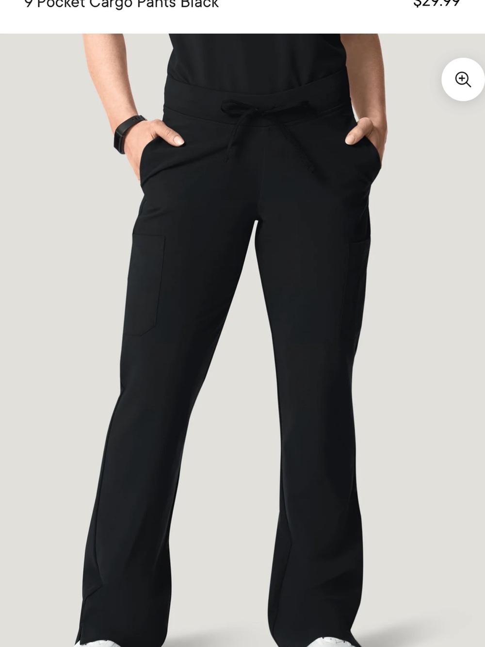 Mandala 9 Pocket Cargo Pants Black